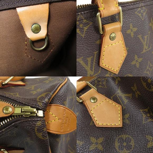 Louis Vuitton Speedy 25 Shoulder Bag Monogram Canvas - Picture 7 of 9
